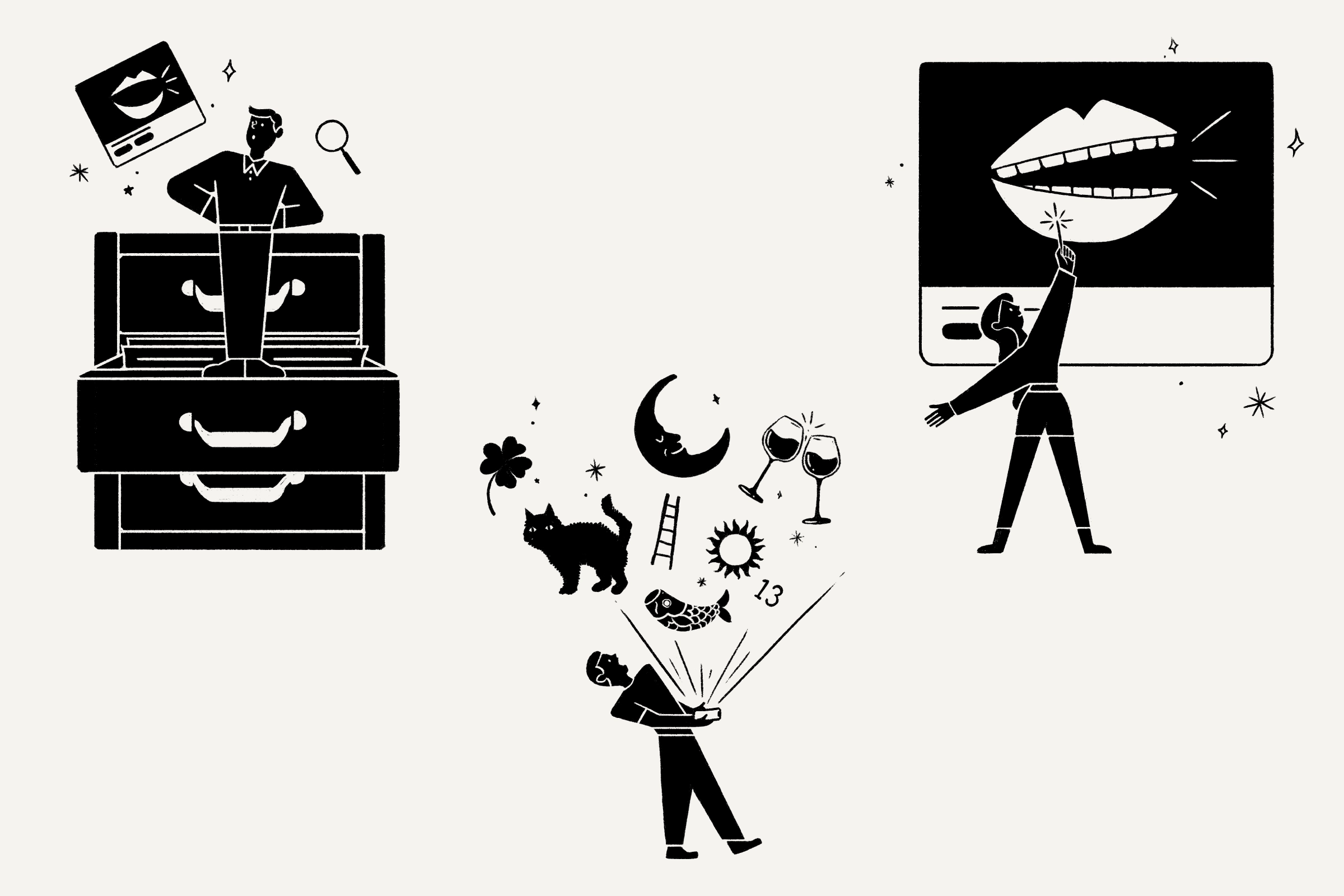 Magic Words illustrations